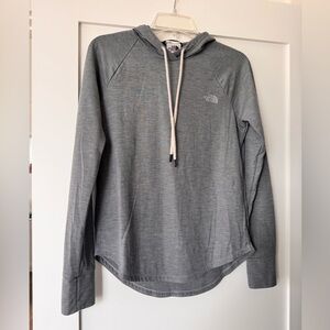 The North Face westbrae hoodie, women’s size small, gray, like new condition.
